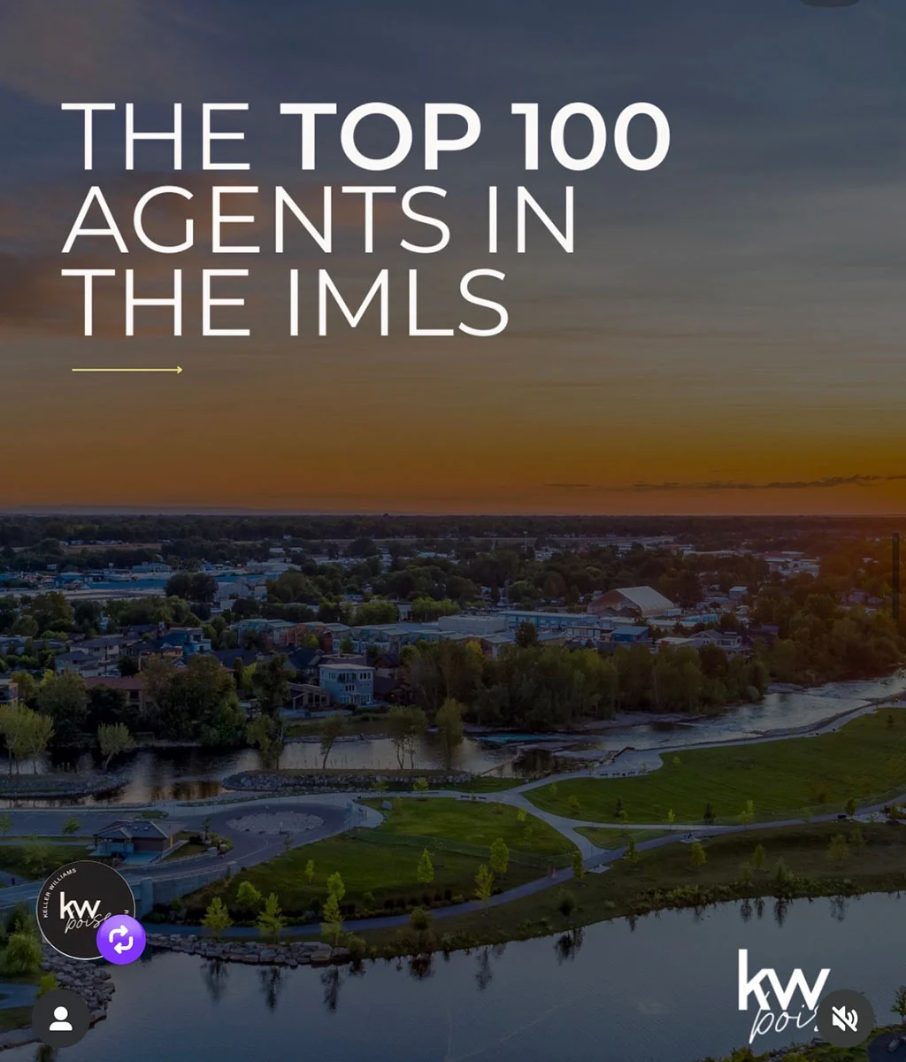 Keller Williams Boise, the Top 100 Agents in the Intermountain MLS